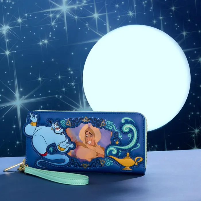 Aladdin Jasmine Princess Series Lenticular Zip Around Wristlet Wallet Unisex Loungefly Bags and Wallets Aladdin Jasmine Princess Series Lenticular Zip Around Wristlet Wallet Unisex Loungefly Bags and Wallets