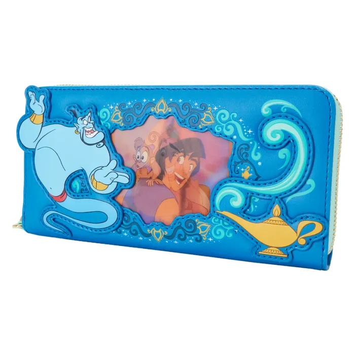 Aladdin Jasmine Princess Series Lenticular Zip Around Wristlet Wallet Unisex Loungefly Bags and Wallets Aladdin Jasmine Princess Series Lenticular Zip Around Wristlet Wallet Unisex Loungefly Bags and Wallets