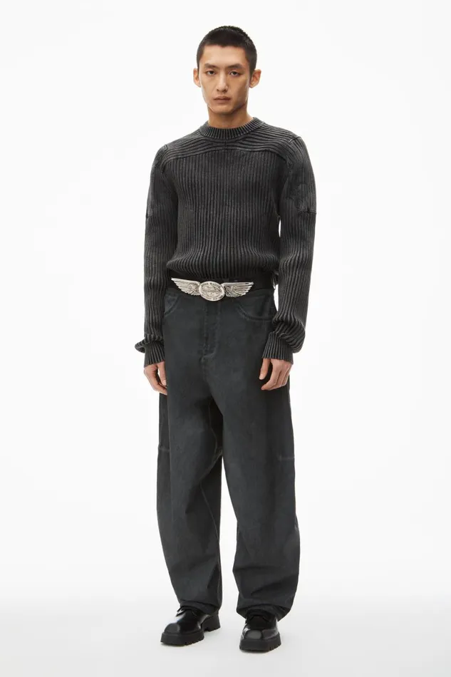 Alexander Wang Bottoms Men Engineered 5 Pocket Pant In Cotton