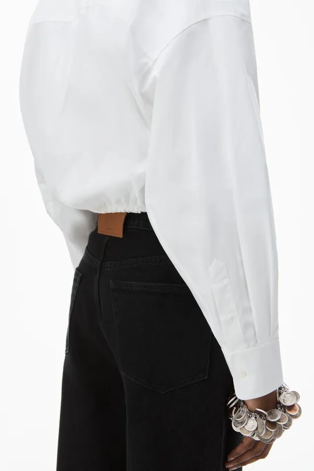 Alexander Wang Denim Women Ez CutOut Logo Jeans