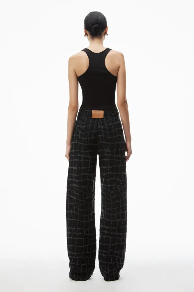 Alexander Wang Denim Women LaserDistressed Denim Jeans