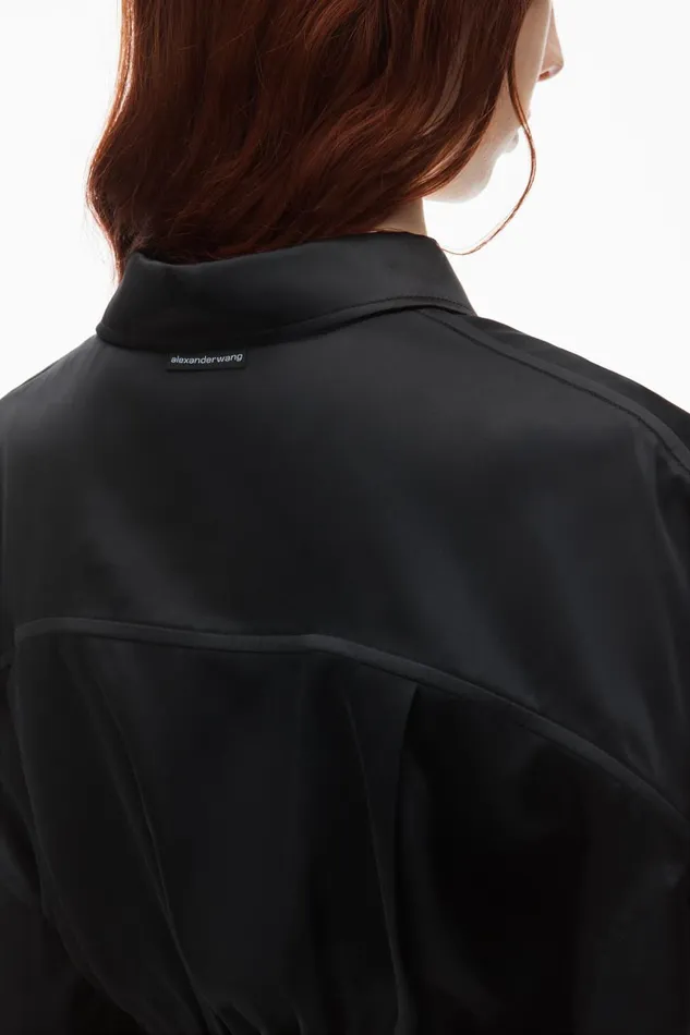 Alexander Wang Dresses Women PreStyled Bolero and Slip Dress In Satin