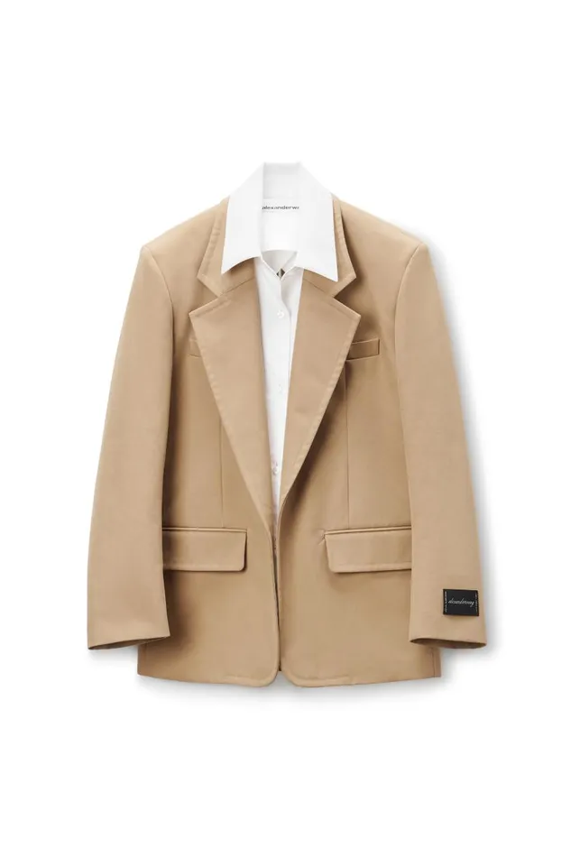 Alexander Wang Jackets Women PreStyled Oversize Jacket With Dickie