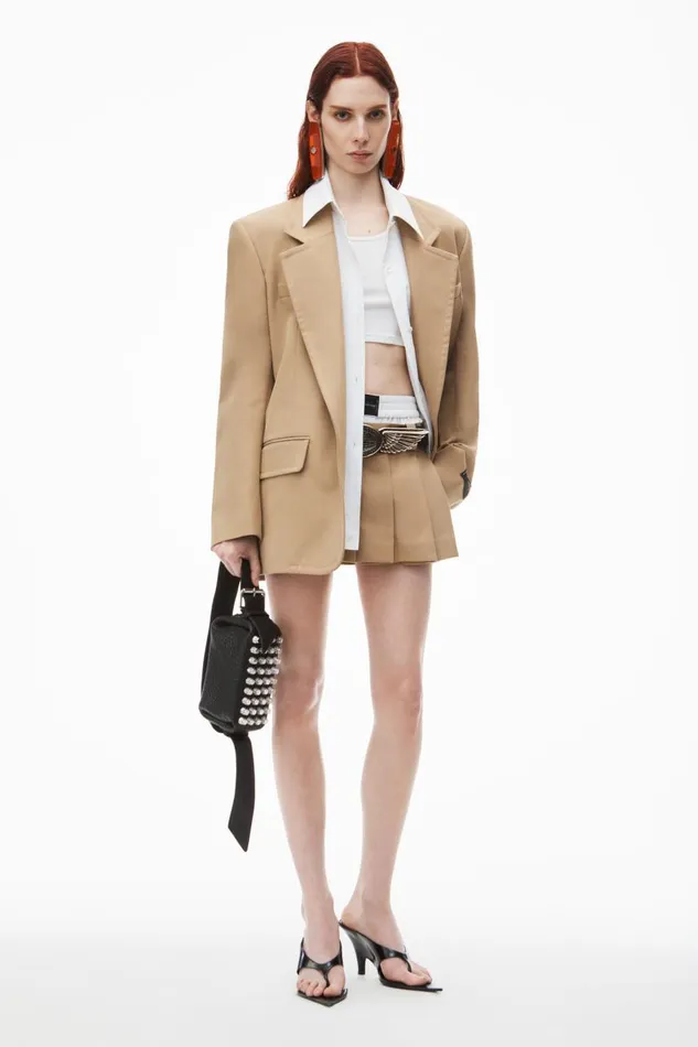Alexander Wang Jackets Women PreStyled Oversize Jacket With Dickie