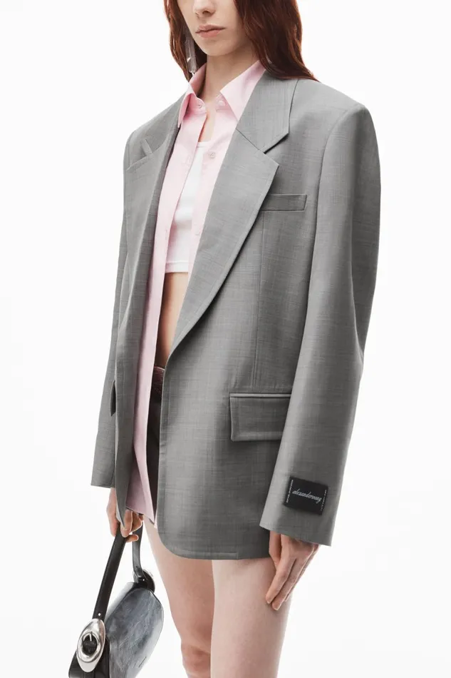Alexander Wang Jackets Women PreStyled Oversize Jacket With Dickie