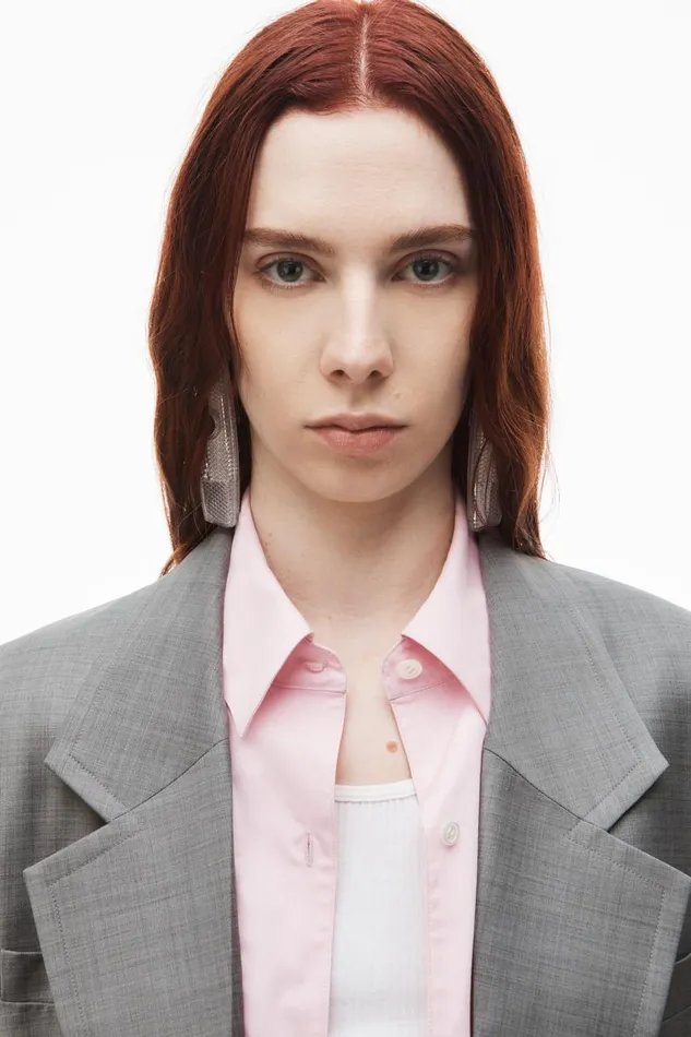 Alexander Wang Jackets Women PreStyled Oversize Jacket With Dickie