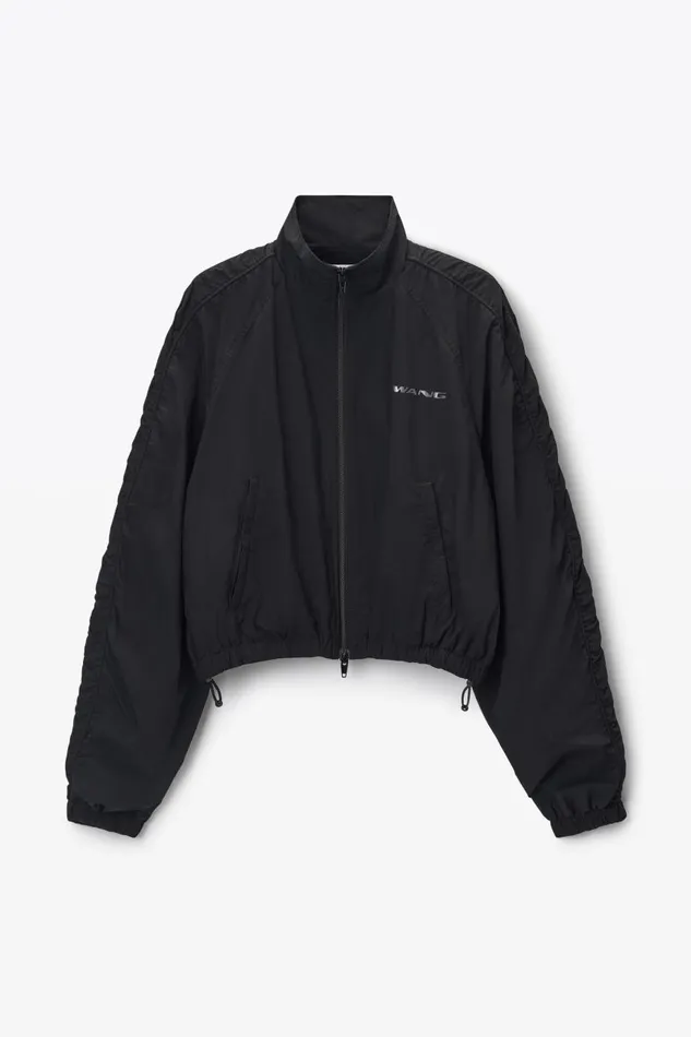 Alexander Wang Jackets Women Ruched Track Jacket