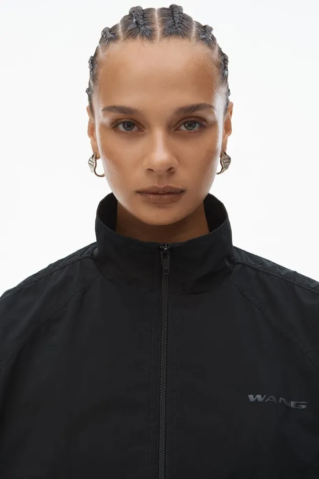 Alexander Wang Jackets Women Ruched Track Jacket