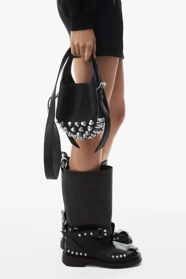 Alexander Wang Shoes Women Dixon Buckle Boot In Leather
