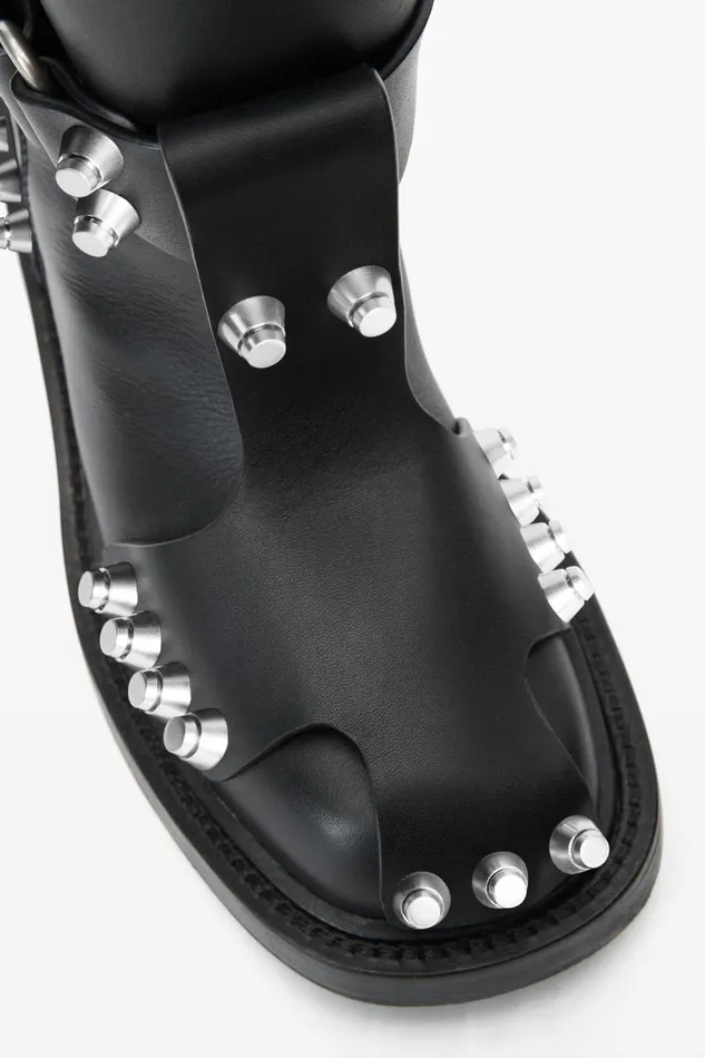 Alexander Wang Shoes Women Dixon Buckle Boot In Leather
