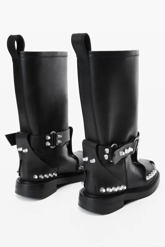 Alexander Wang Shoes Women Dixon Buckle Boot In Leather