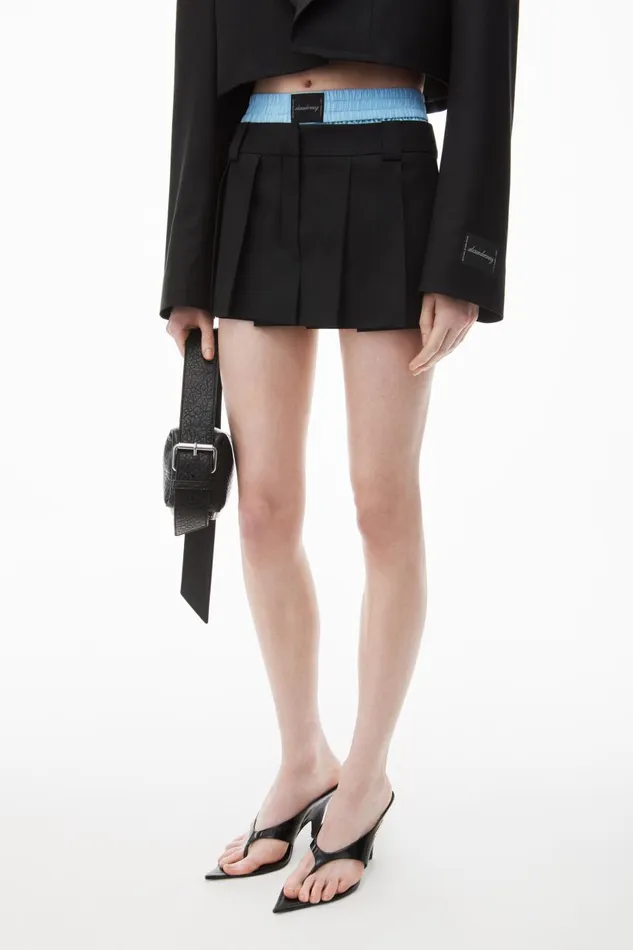 Alexander Wang Shoes Women Irina 90mm Pointy Toe Sandal In Calf Leather