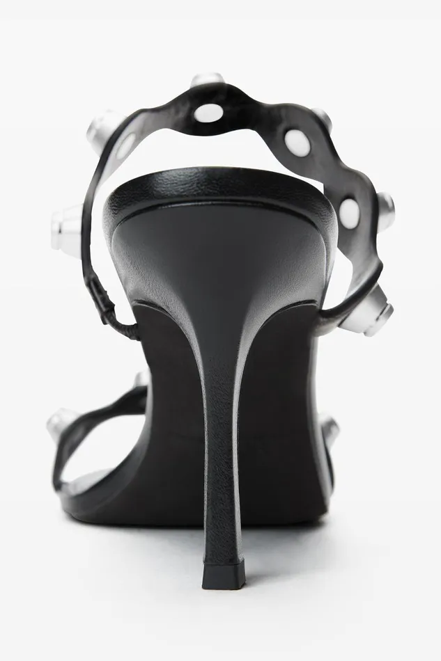 Alexander Wang Shoes Women Riot 85mm Lambskin Leather Sandal