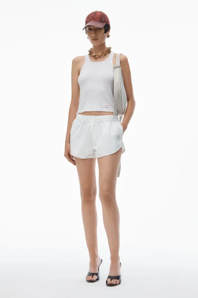 Alexander Wang Shorts Women Marathon Shorts In Nylon