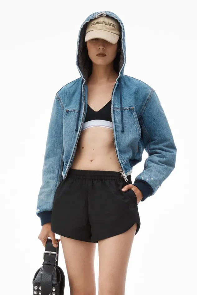 Alexander Wang Shorts Women Marathon Shorts In Nylon