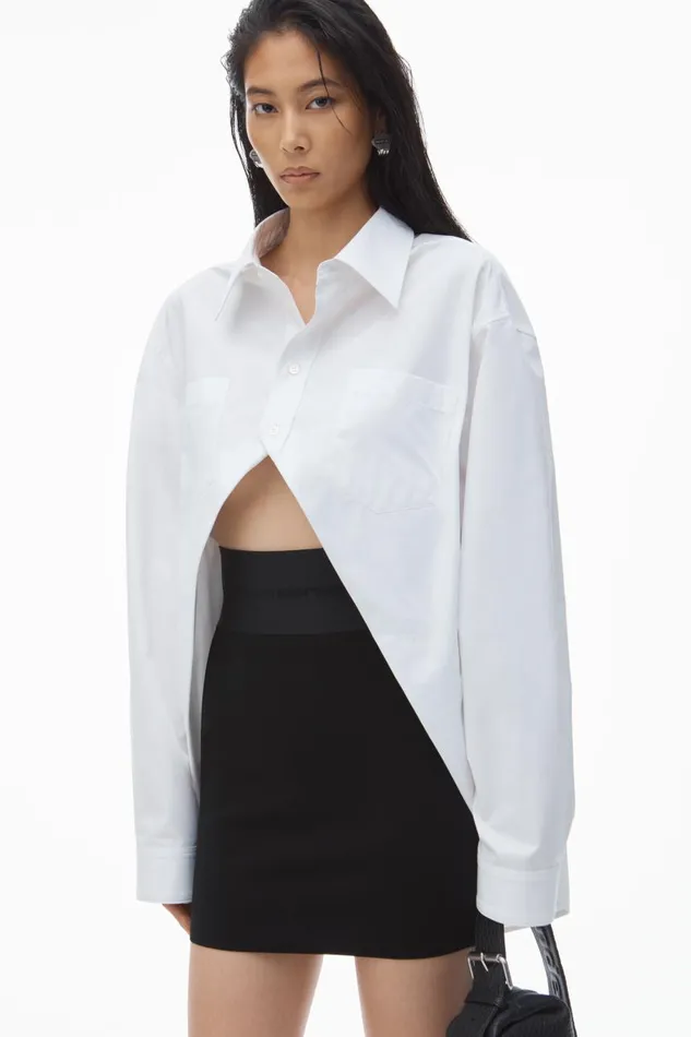 Alexander Wang Skirts Women Miniskirt With Logo Elastic