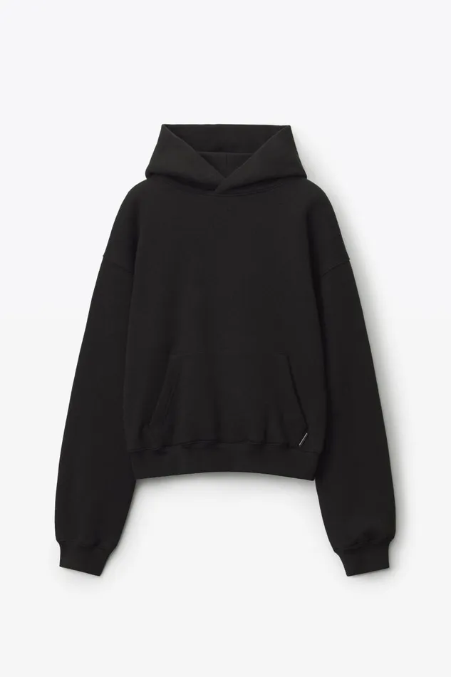 Alexander Wang UnisexWomenMen Hoodie In Dense Fleece