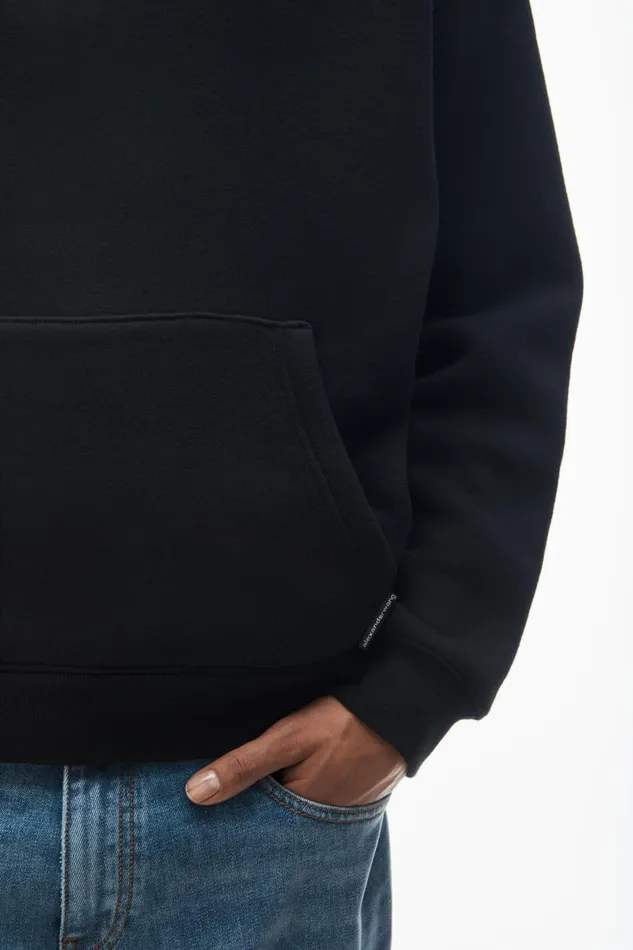 Alexander Wang UnisexWomenMen Hoodie In Dense Fleece
