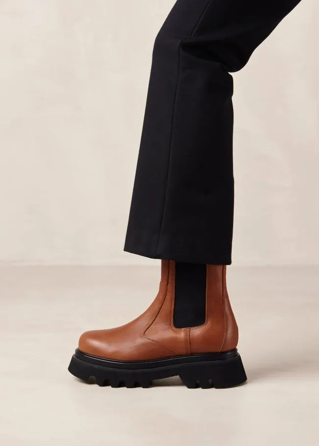 ALOHAS Boots All Rounder 8211 Brown Leather Boots 8211 Women