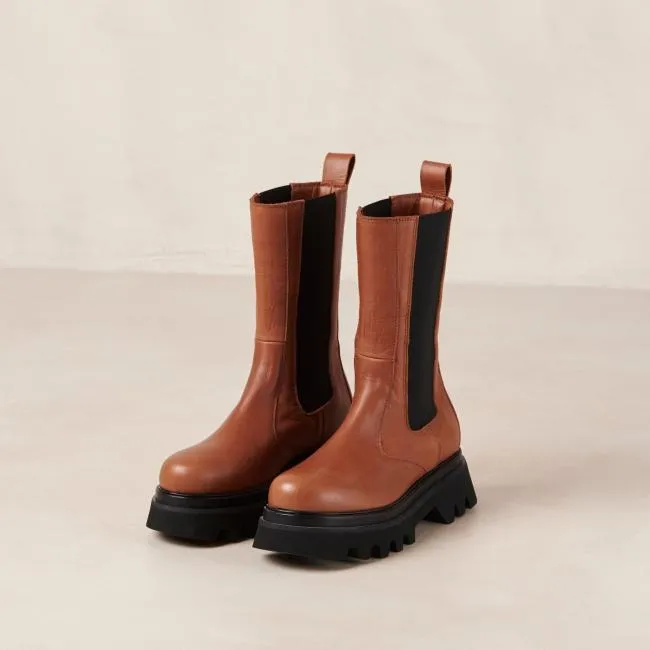 ALOHAS Boots All Rounder 8211 Brown Leather Boots 8211 Women