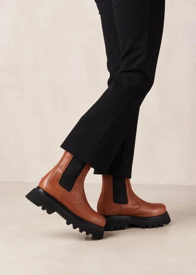 ALOHAS Boots All Rounder 8211 Brown Leather Boots 8211 Women