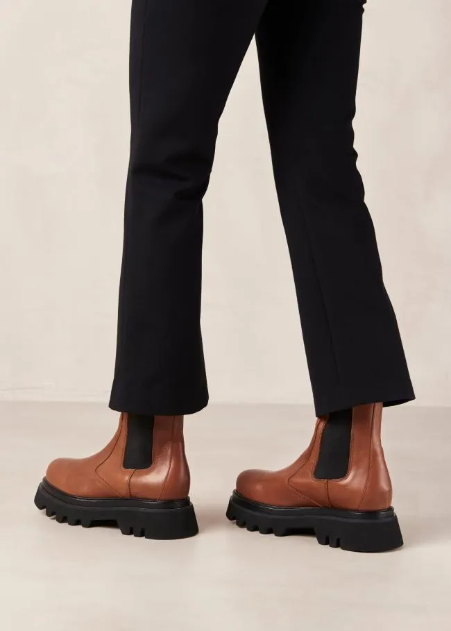 ALOHAS Boots All Rounder 8211 Brown Leather Boots 8211 Women