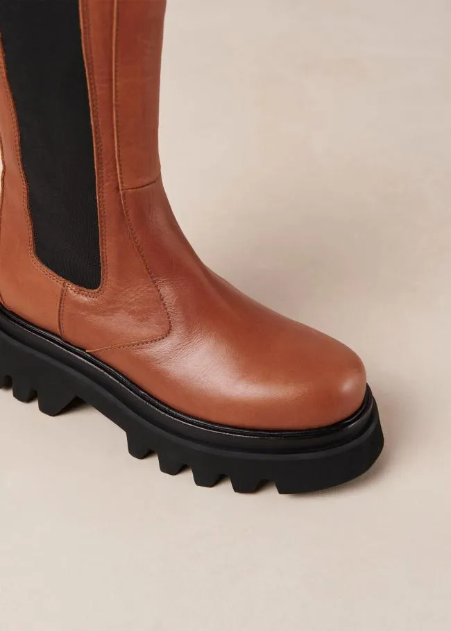 ALOHAS Boots All Rounder 8211 Brown Leather Boots 8211 Women