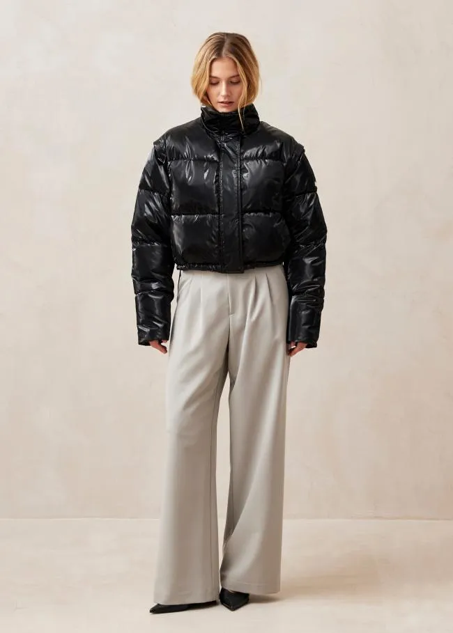 ALOHAS Coats Chicago 8211 Black Padded Jacket 8211 Women