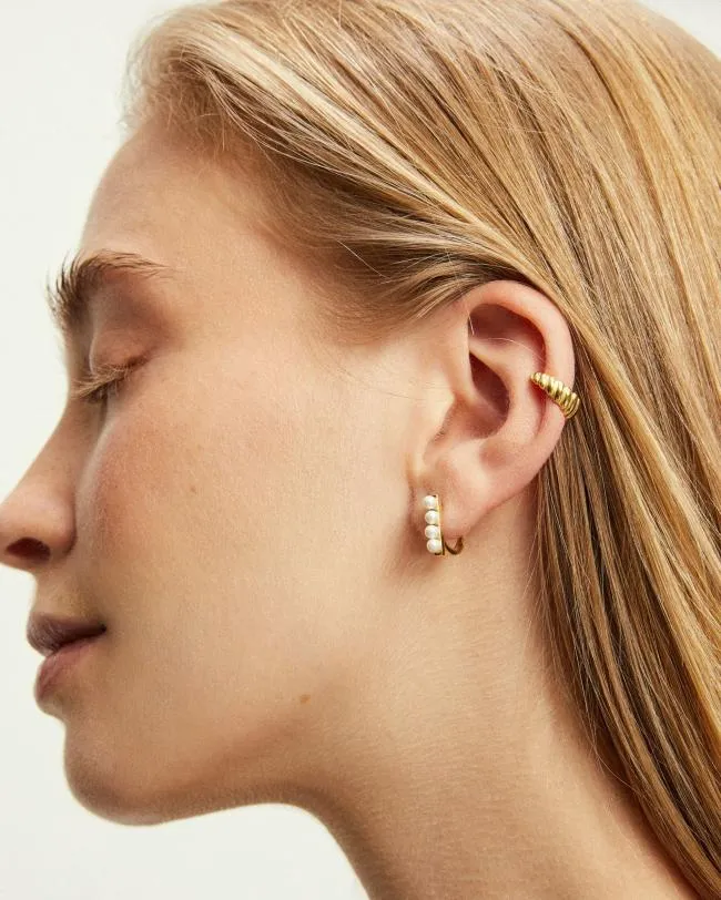 ALOHAS Jewelry Orion 8211 Gold Earrings 8211 Women