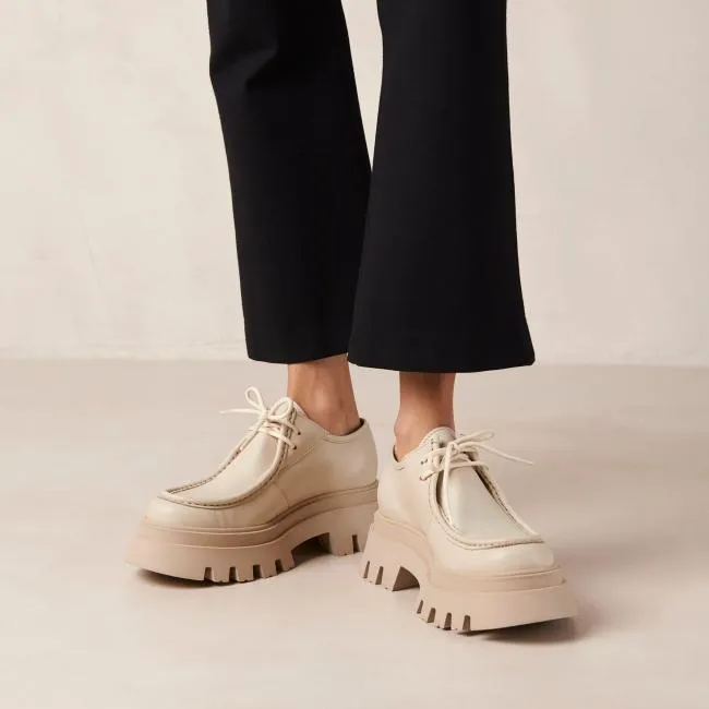 ALOHAS Loafers Tycoon 8211 White Leather Loafers 8211 Women