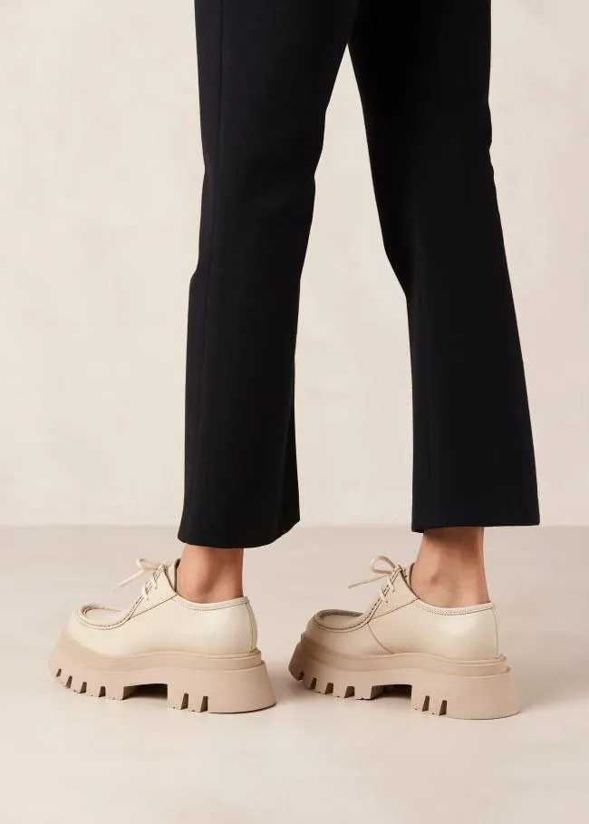 ALOHAS Loafers Tycoon 8211 White Leather Loafers 8211 Women