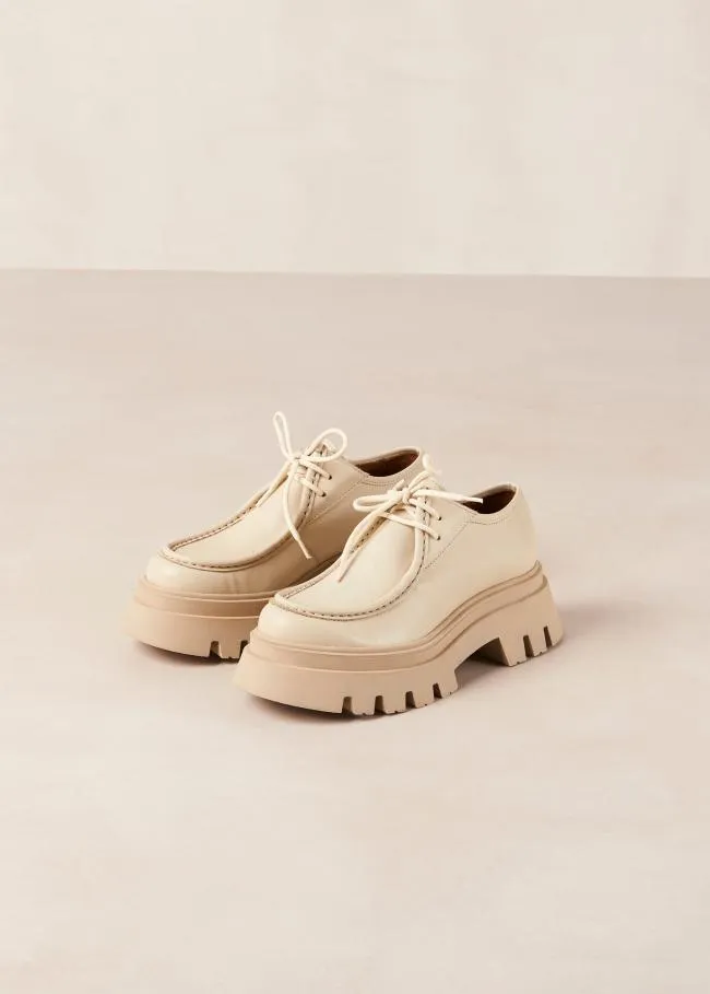 ALOHAS Loafers Tycoon 8211 White Leather Loafers 8211 Women