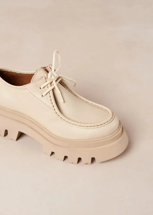 ALOHAS Loafers Tycoon 8211 White Leather Loafers 8211 Women