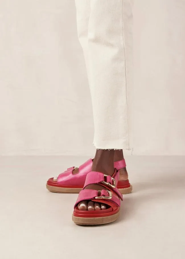 ALOHAS Sandals Harper Bicolor Red Magenta 8211 Women