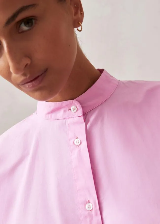 ALOHAS Shirts Maira 8211 Pink Cotton Shirt 8211 Women