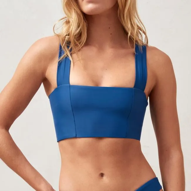 ALOHAS Swimwear Lyn 8211 Blue Bikini Top 8211 Women