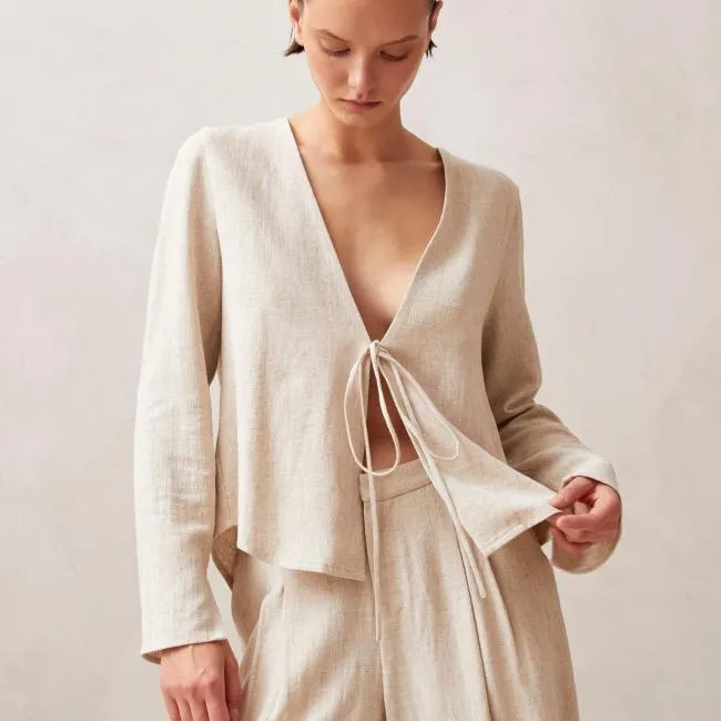 ALOHAS Tops Mist 8211 Beige Top 8211 Women