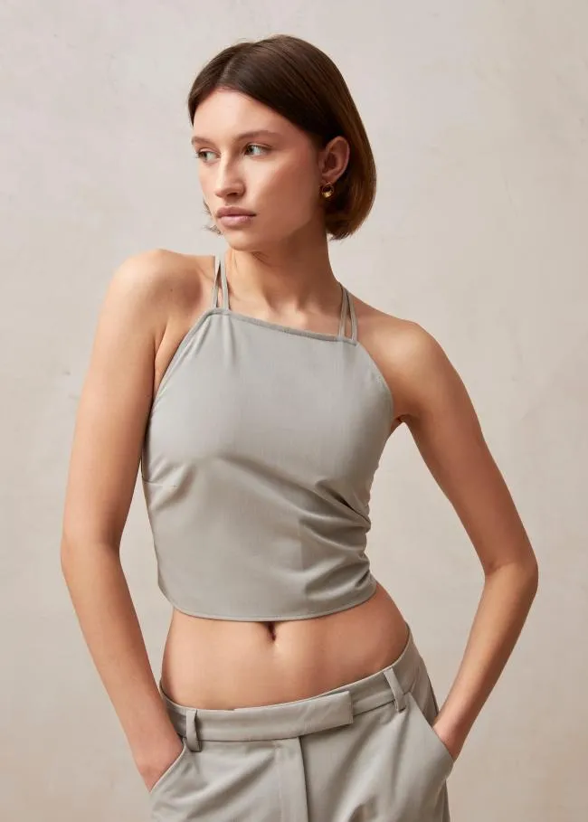 ALOHAS Tops Nana 8211 Gray Top 8211 Women