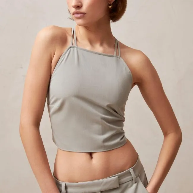 ALOHAS Tops Nana 8211 Gray Top 8211 Women