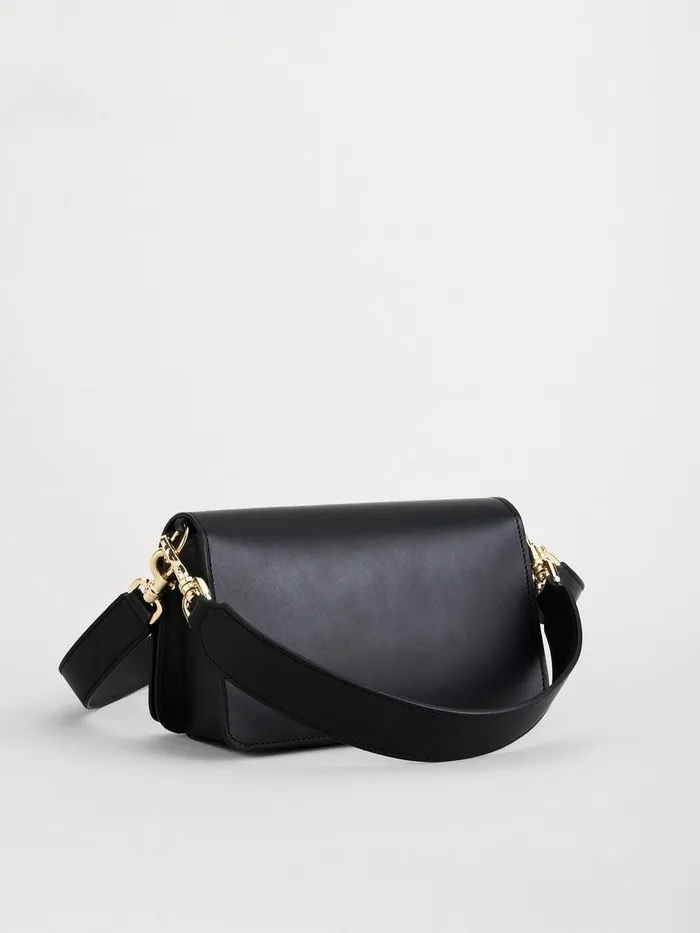 ATP Atelier Icon Bags Assisi Black Leather Shoulder Bag Black 8211 Women