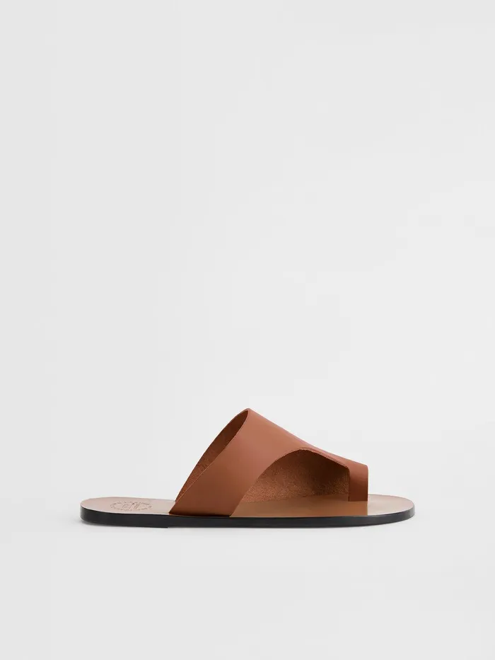 ATP Atelier Sandals Rosa Brandy Leather Cutout Sandals Brandy 8211 Women