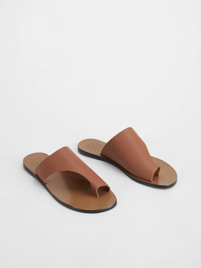 ATP Atelier Sandals Rosa Brandy Leather Cutout Sandals Brandy 8211 Women