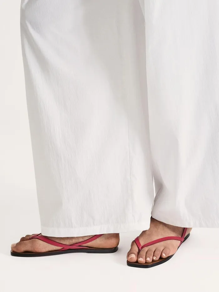 ATP Atelier Sandals Teolo Geranio Leather Strappy Sandals Geranio 8211 Women