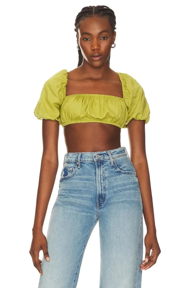 Aviana Top Green Women Lovers and Friends Tops