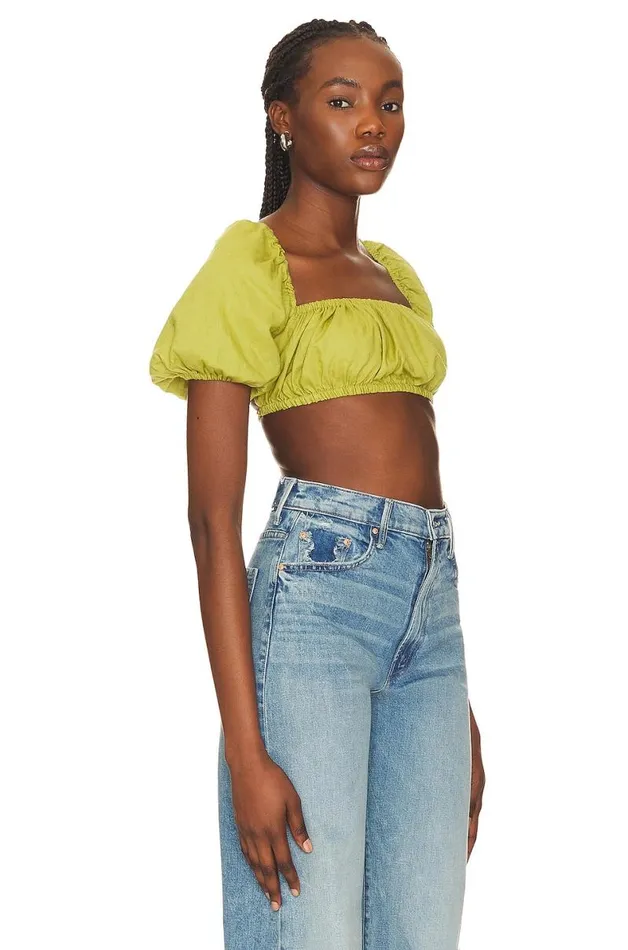 Aviana Top Green Women Lovers and Friends Tops