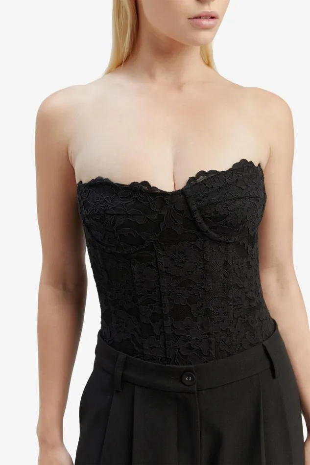 Bardot Bodysuits Oskar Bodysuit In Black 8211 Women Bardot Bodysuits Oskar Bodysuit In Black 8211 Women