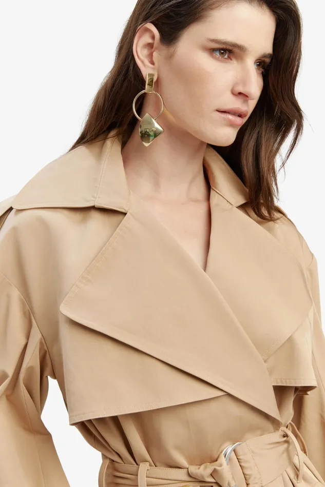 Bardot Coats Halle Trench Coat In Tan 8211 Women