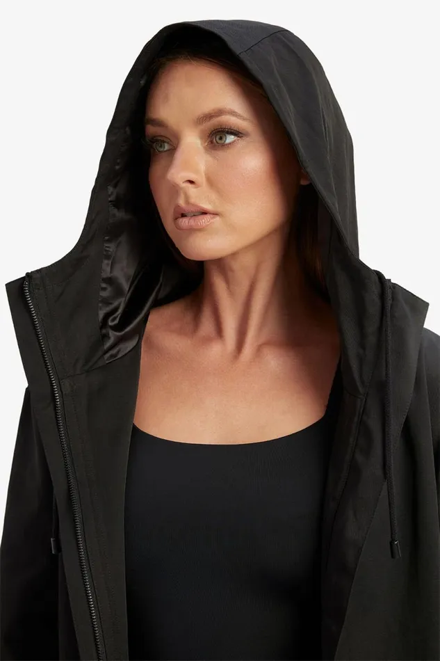 Bardot Jackets Astora Hooded Jacket In Black 8211 Women Bardot Jackets Astora Hooded Jacket In Black 8211 Women