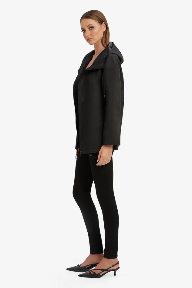 Bardot Jackets Astora Hooded Jacket In Black 8211 Women Bardot Jackets Astora Hooded Jacket In Black 8211 Women