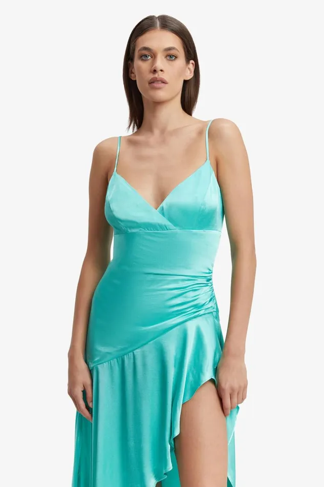 Bardot Occasion Dresses Sorella Midi Dress In Aqua 8211 Women Bardot Occasion Dresses Sorella Midi Dress In Aqua 8211 Women